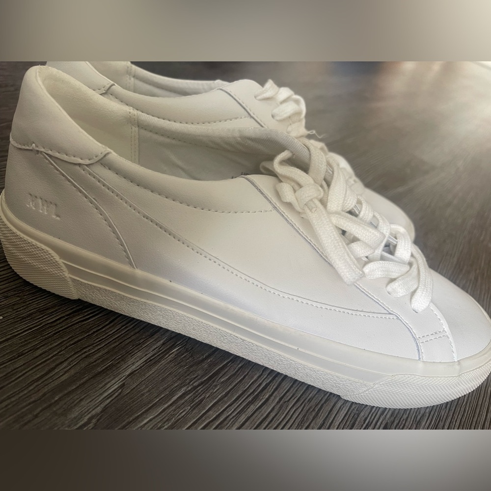 NWOT Madewell leather white sneakers women’s size 7.5
